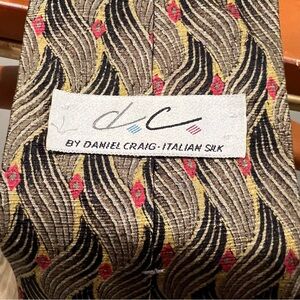 Daniel Craig 100% Italian Silk Tie